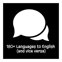 Certified translations in 180 languages to English and vice versa