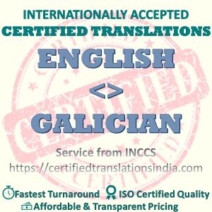 English to Galician Death Certificate translation